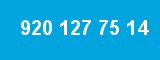 920 127 75 14